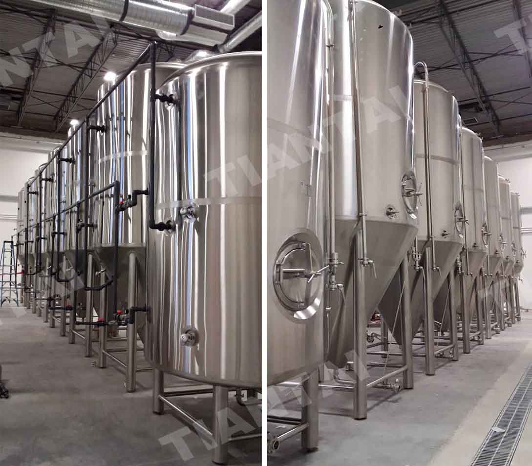30HL beer Brewing system installed in Canada